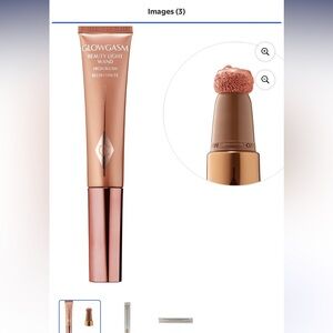 Charlotte Tilbury NWT VIRAL TIKTOK Glowgasm Blush in Pinkgasm
